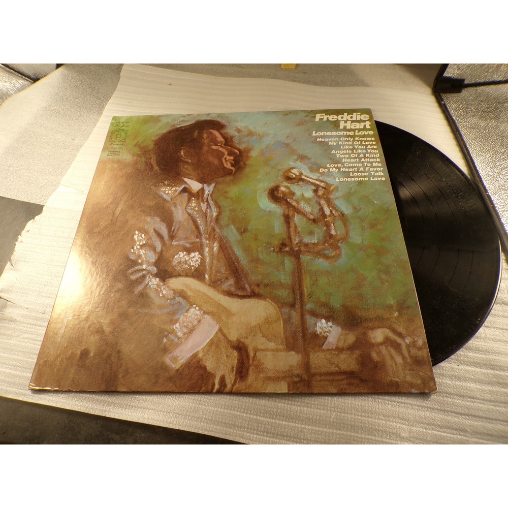 Freddie Hart Lonesome Love Vinyl LP Harmony KH 31165 Country Music Record 1972